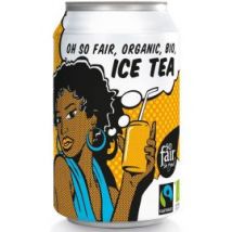 Napój gazowany o smaku herbaty ice tea fair trade