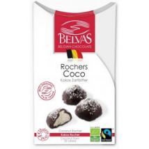 Belgijskie czekoladki z nadzieniem kokosowym fair trade bezglutenowe