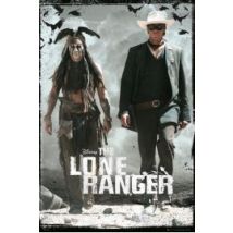 Jeździec Znikąd - The Lone Ranger - plakat
