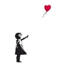 Banksy Dziewczynka z Balonikiem Nadzieja - plakat
