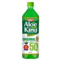Napój aloesowy 50% z cząsteczkami aloesu Aloe Vera King