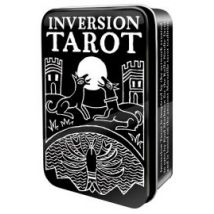 Inversion Tarot, karty w metalowym pudełku
