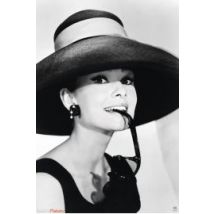 Audrey Hepburn Okulary - plakat