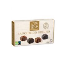 Belgijskie czekoladki bombonierka mix fair trade bezglutenowe