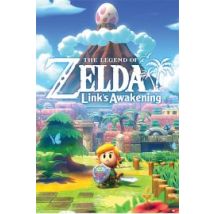 The Legend Of Zelda Links Awakening - plakat
