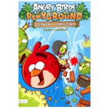 Angry Birds. Playground. Czerwony i łamigłówki. Książka z naklejkami