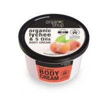 Organic Lychee & 5 Oils Body Cream krem do ciała o zapachu liczi