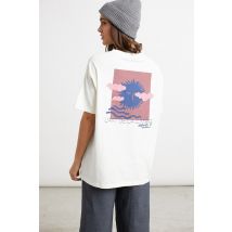 T-shirt À Manches Courtes - Blanc