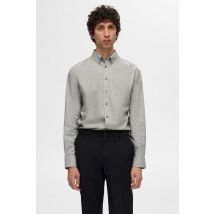 Chemise &agrave; Manches Longues - Gris