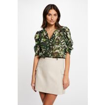 Chemise &agrave; Manches Courtes - Vert