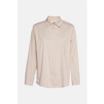 Chemise À Manches Longues - Beige