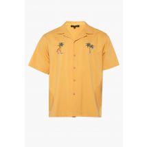 Chemise À Manches Courtes - Jaune