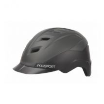 Casco Polisport E´city E-bike L (58-61cm) Negro-gris