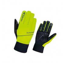 Guantes Invierno Ges Softshell Amarillo Fluor L