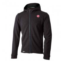 Sudadera Castelli Milano Track Jacket Hombre Negro Claro S