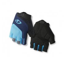 Guantes Giro Bravo Gel Azul-negro Carretera M