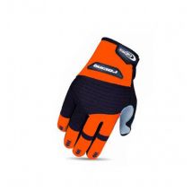 Guantes Largo Ges Racing L Naranja-negro