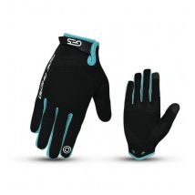 Guantes Largos Ges Gel Pro Celeste-negro S