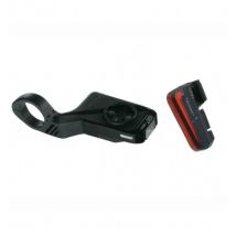 Juego De Luces Moon Delantera Mx 2.4g Con Soporte Para Garmin/wahoo, Trasera Cerberus 2.4g Usb Negro