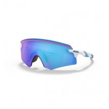 Gafas Oakley Encoder Polished White Lente Prizm Sapphire