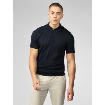 Signature Knitted Polo Shirt L