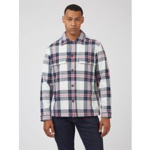 Large Scale Plaid Jacket XL