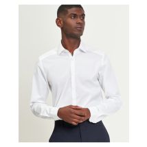 Diamond Dobby Shirt White