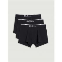 3 Pack Mod Signature Stripe Trunks Black