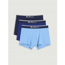 3 Pack Mod Signature Stripe Trunks Blue