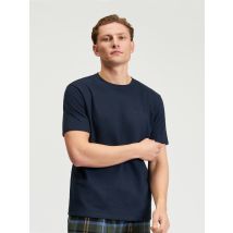 Short Sleeve Waffle Tee Dark Navy