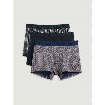 3 Pack Jacquard Logo Geo Print Trunks Assorted