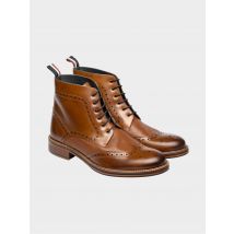 Alfred Brogue Toe & Wing Ankle Boot 6