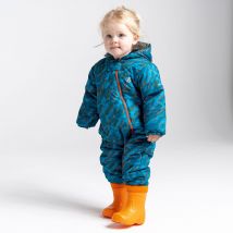Dare 2b Combinaison de ski Intégrale Enfant Imperméable et Isolante Bambino II Bleu, Taille: 3-4 ans
