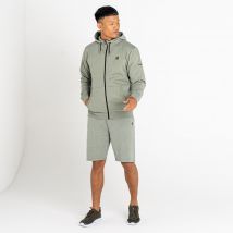 Dare 2b Lounge Out Homme Sweat à Capuche Zippé Vert, Taille: M