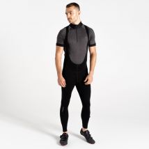 Dare 2b Aep Virtuous Homme Cuissard de Cyclisme à Bretelles Noir, Taille: L
