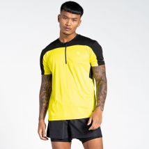 Dare 2b Aces III Homme Maillot Zippé Jaune, Taille: S