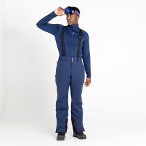 Dare 2b Pantalon de ski Homme Avec Bretelles Amovibles Standfast Bleu, Taille: S