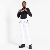 Dare 2b Pantalon de Ski Femme Regulation Blanc, Taille: 06L