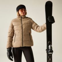Dare 2b Veste de ski Cloisonnée Femme Glamourize V Beige, Taille: 34