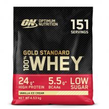 Gold Standard 100% Whey Protein Supplement 4.54 kg