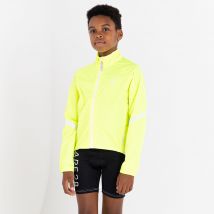 Dare 2b - Kids' Cordial Waterproof Shell Jacket Fluro Yellow, Size: 9-10 yrs