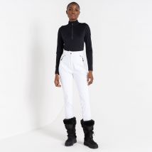 Dare 2b Julien Macdonald Women's Lightweight Regimented Ski Trousers White, Size: 16