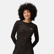 Regatta Women's Durable Bampton Top Black Print, Size: 18