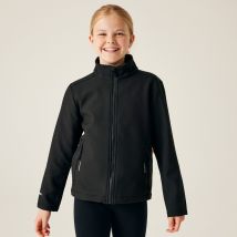 Regatta Professional Kids Ablaze 2-Layer Softshell Black, Size: 9-10 Years