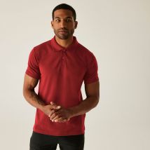 Regatta Professional Men's Classic Pro 50/50 Pique Polo Red, Size: M
