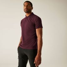 Regatta Professional Men's Classic Pro 50/50 Pique Polo Burgundy, Size: 6XL