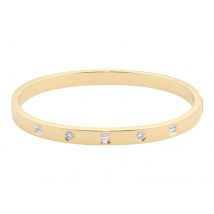 Gossamer 18ct Yellow Gold 0.42cttw Diamond Bangle