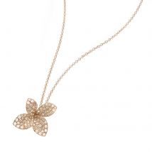 Petit Garden Necklace in 18ct Rose Gold with Diamonds