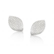 Aleluiá Earrings in 18ct White gold with Diamonds