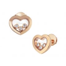 Happy Diamonds Icons Rose Gold Diamond Earrings